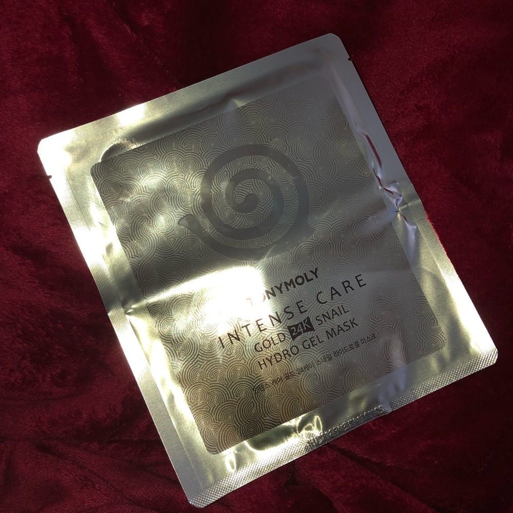 TONYMOLY INTENSE CARE 24K GOLD HYDRO GEL MASK
